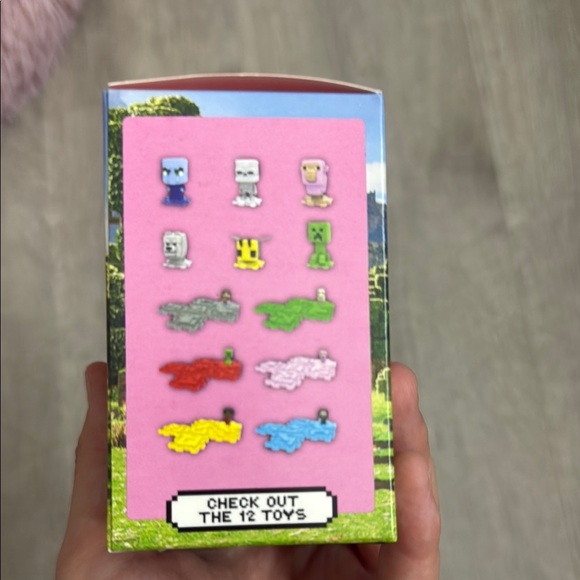 2/$15 McDonalds Minecraft Pink Sheep Toy - Picture 3 of 4